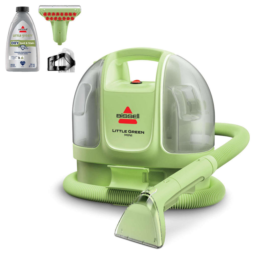 BISSELL Little Green Multi-Purpose Portable Carpet and Upholstery Cleaner, Car and Auto Detailer, with Exclusive Specialty Tools, Green, 1400B