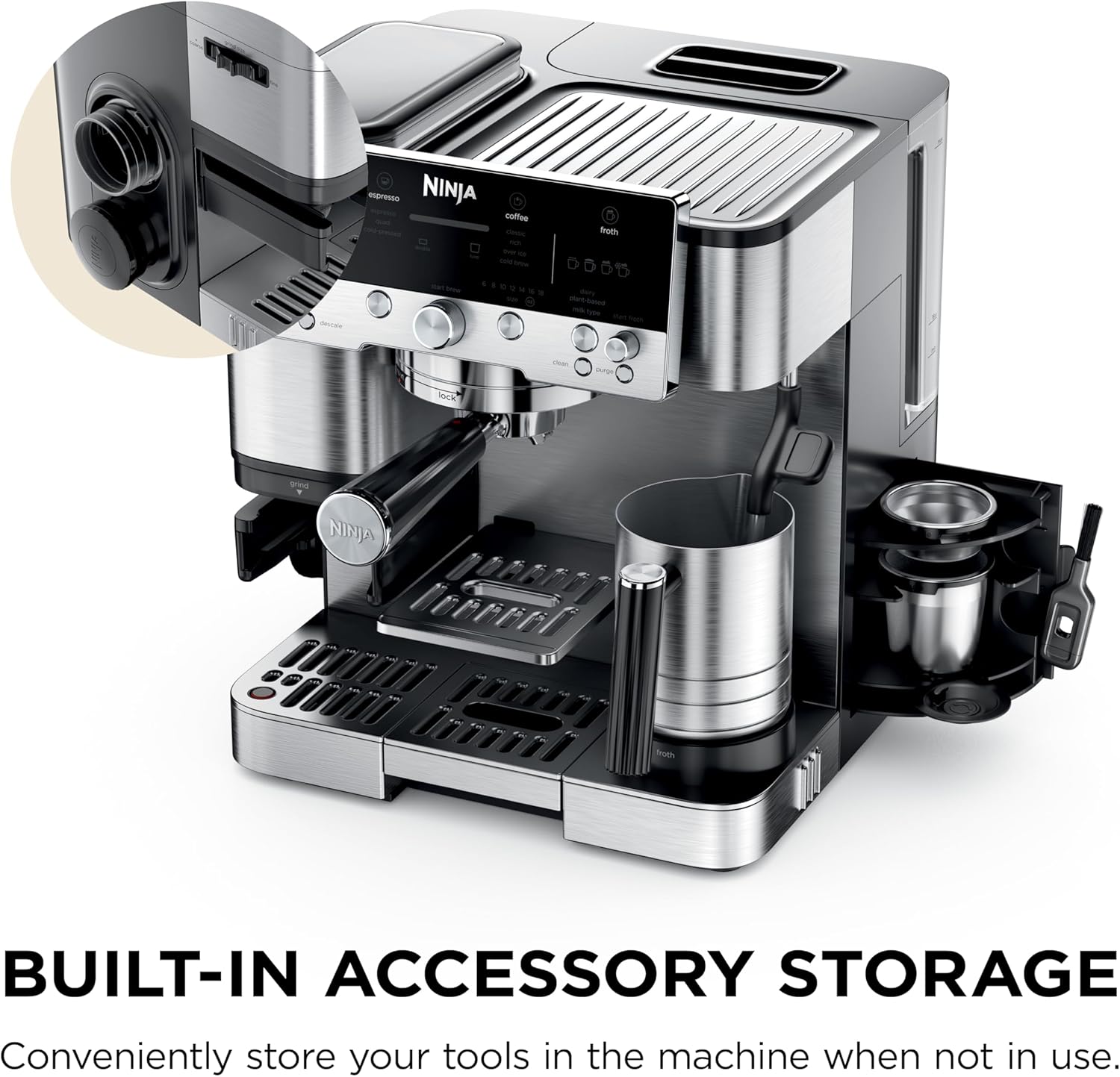 Ninja Luxe Café Premier ES601 – Expresso, Café & Cold Brew