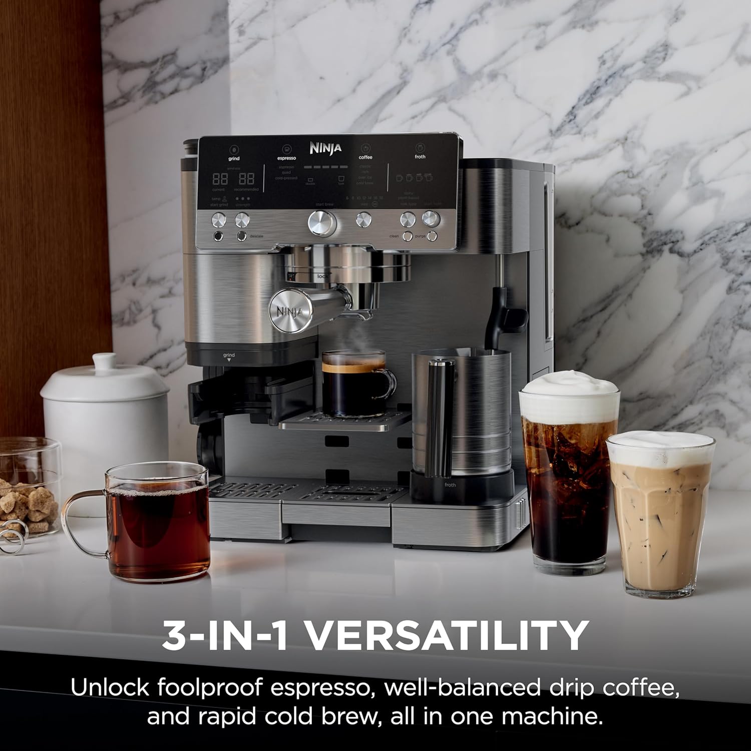 Ninja Luxe Café Premier ES601 – Expresso, Café & Cold Brew