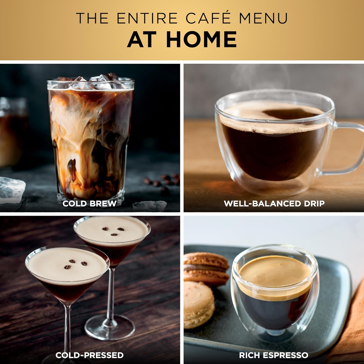 Ninja Luxe Café Premier ES601 – Expresso, Café & Cold Brew